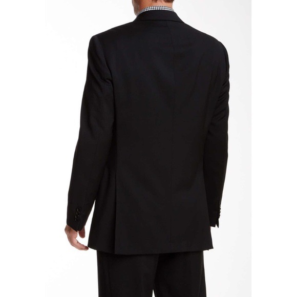 Loft Wool Solid Two Button Notch Lapel Jacket - Picture 2 of 10